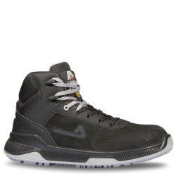 Chaussures de sécurité montantes CRUSH S3S CI FO SR cuir noir - AFAF101 - AIMONT