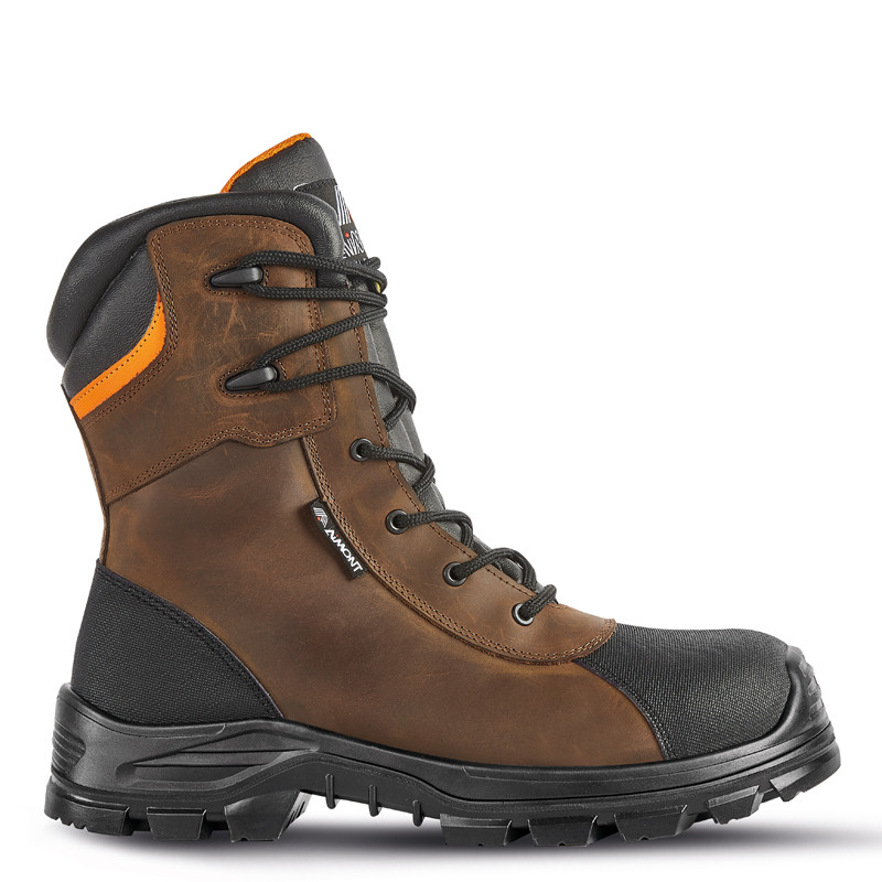 Rangers de sécurité TILL ESD S3 CI SRC cuir marron - 007TR16 - AIMONT