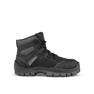 Bottes de sécurité non fourrées HOT PEPPER S3L AN HI CI FO LG SR cuir gris - PHN03 - GASTON MILLE