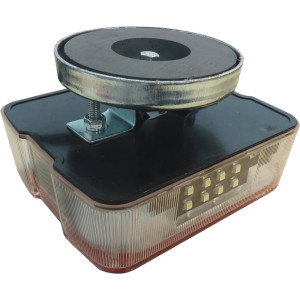 Kit de signalisation arrière LED 12V 7.5mm magnétique blister - 17239 - SODISE