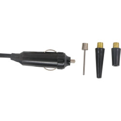 Mini compresseur 12V-15A-120W-3.5bar + 3 adaptateurs - 11250 - SODISE