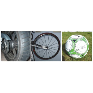 Mini compresseur 12V-15A-120W-3.5bar + 3 adaptateurs - 11250 - SODISE