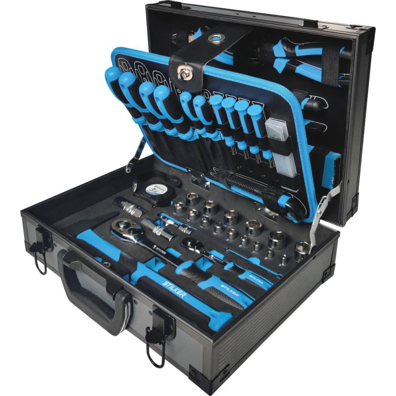 Mallette de dépannage composée de 112 outils 1/4" 1/2" - 15154 - SODISE