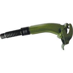 Bec verseur acier/plastique 250mm flexible avec joint pour jerrican métallique - 18716 - SODISE