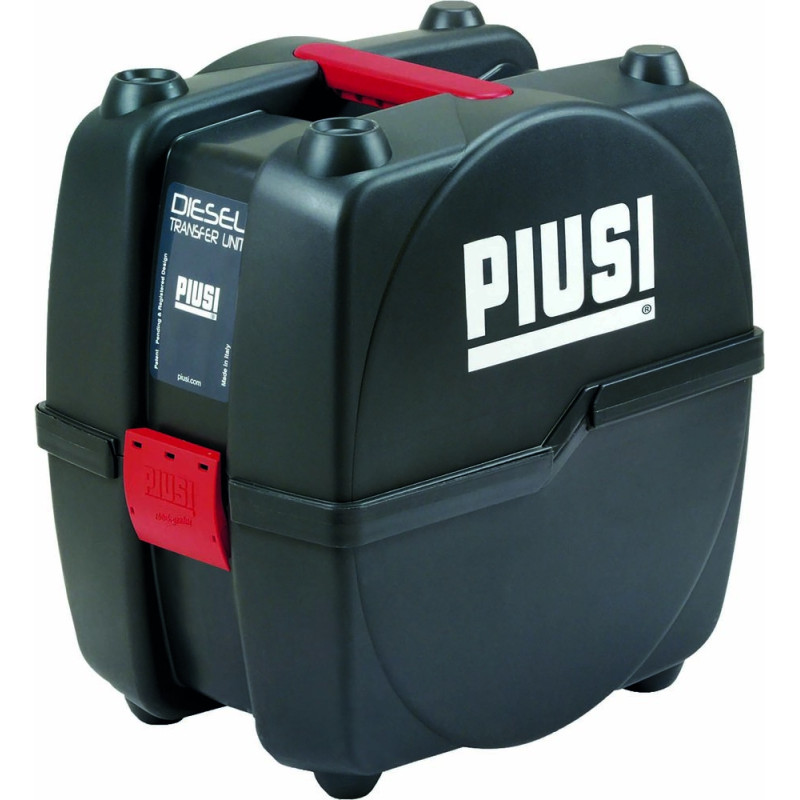 Pompe à gasoil 12V 50 I/min avec tuyau d'aspiration et refoulement en kit box PVC - 08310