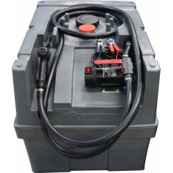 Cuve de ravitaillement gasoil PE 200L avec kit pompe à gasoil 12V 40 I/min - 08612