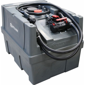 Cuve de ravitaillement gasoil PE 200L avec kit pompe à gasoil 12V 40 I/min - 08612 - STILKER