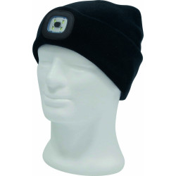 Bonnet LED noir 80 lumens en acrylique - 82228