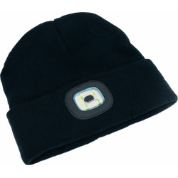 Bonnet LED noir 80 lumens en acrylique - 82228 - DRAKKAR