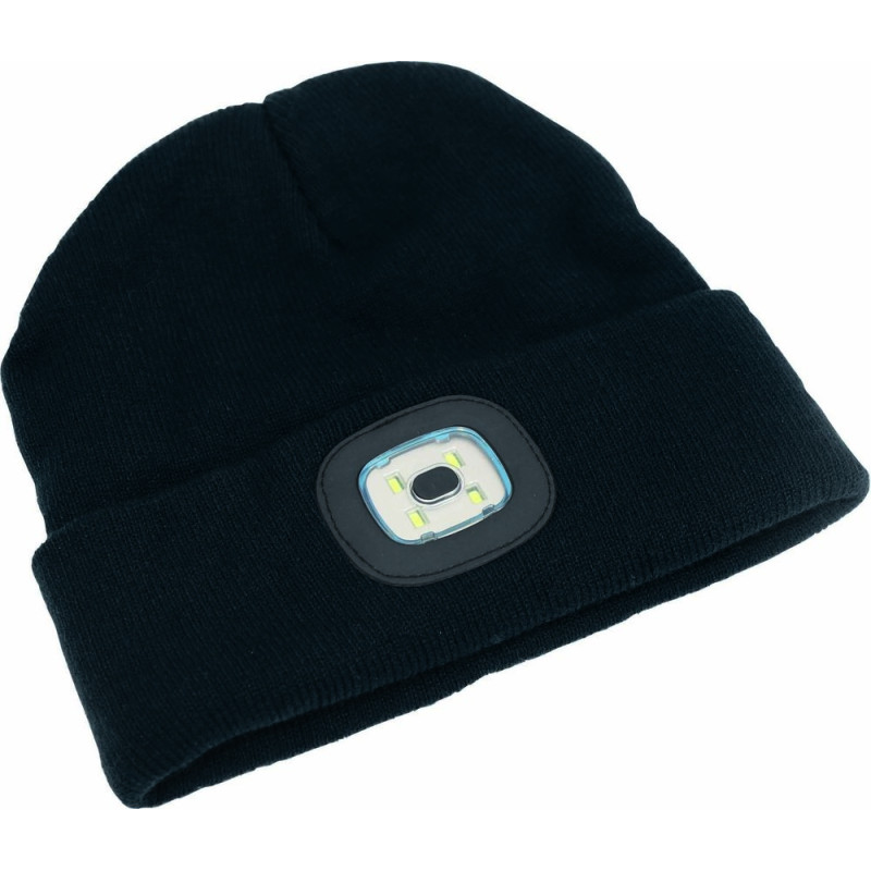 Bonnet LED noir 80 lumens en acrylique - 82228