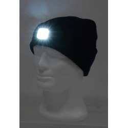 Bonnet LED noir 80 lumens en acrylique - 82228