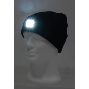 Bonnet LED noir 80 lumens en acrylique - 82228 - DRAKKAR