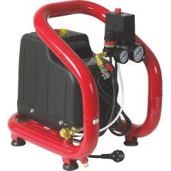 Compresseur 3L 8 bar 1.5CV 230V sans huile - 11117