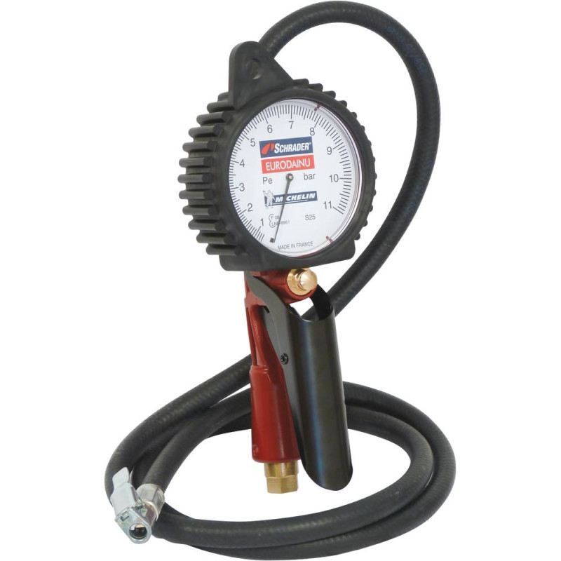 Pistolet de gonflage 11 bar tuyau 1.5m - 17033