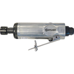 Meuleuse pneumatique droite - kit complet en mallette 16 pcs - 06953 - STILKER