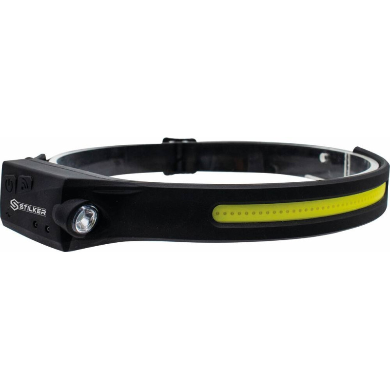 Lampe frontale LED ajustable 300 lumens rechargeable - 82254