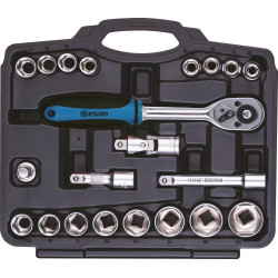 Coffret de douilles 1/2"  21 pcs - 67602