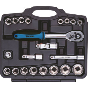 Coffret de douilles 1/2"  21 pcs - 67602 - STILKER