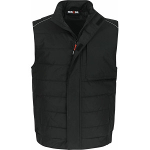 Gilet sans mache matelassé - multipoches noir