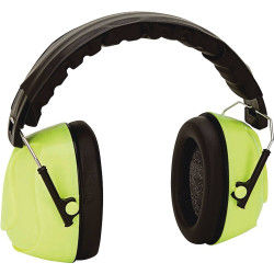 Casque anti-bruit SNR 25dB repliable haute visibilité - 19614 - CLIMAX