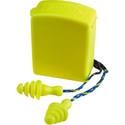 Bouchon anti-bruit réutilisable avec cordelette SNR 30dB - 50 boîtes avec 1 paire - 18263