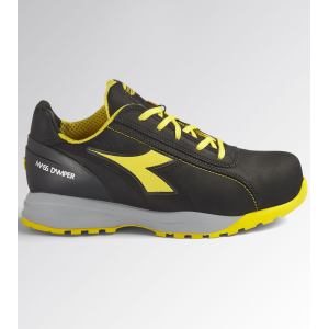 Chaussures de sécurité basses GLOVE LOW S3S FO HRO noire/jaune 701.181141_80013 - DIADORA