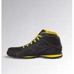 Chaussures de sécurité montantes GLOVE MID S3S FO HRO noire/jaune - 701.181140_80013 - DIADORA