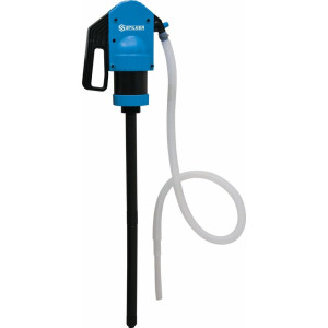 Pompe à levier avec tuyau de refoulement 25l/min pour fût - 08448 - STILKER