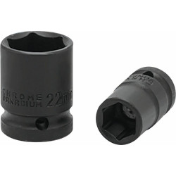 Douilles à chocs 12 de 10 à 24mm - Coffret PVC de 10 pcs - 67390 - STILKER
