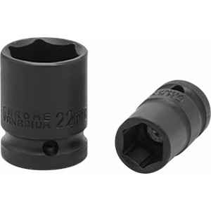 Douilles à chocs 12 de 10 à 24mm - Coffret PVC de 10 pcs - 67390 - STILKER