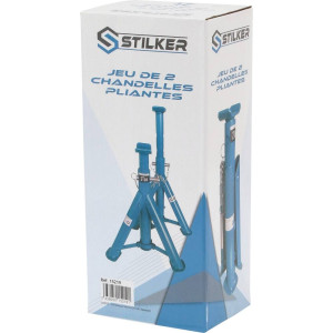 Chandelle pliante 2T 366mm lot de 2 pcs - 15219 - STILKER