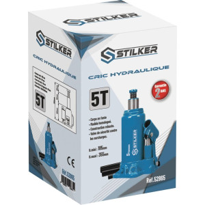 Cric bouteille hydraulique 5T - 52865 - STILKER