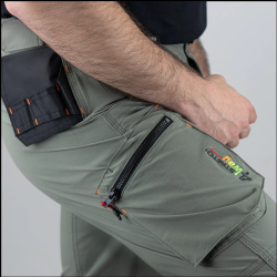 Pantalon résistant léger et ULTRA-STRETCH zéro métal - spécial été - SEISME - LMA