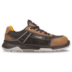 Chaussures de sécurité JALDOJO cuir noir/marron - JNU01