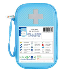 Trousse de secours special ALIMENTAIRE 2/4 personnes - TRO2311FLB - FARMOR