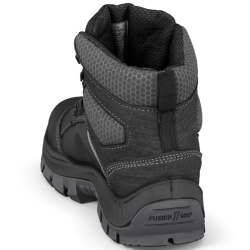 Chaussures de sécurité haute HOT PEPPER S3L AN HI CI FO LG SR cuir gris - PHN03 - GASTON MILLE