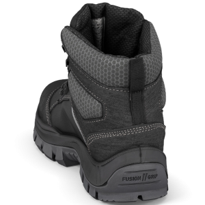 Chaussures de sécurité haute HOT PEPPER S3L AN HI CI FO LG SR cuir gris - PHN03 - GASTON MILLE