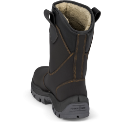 Bottes de sécurité fourrées UNITAN S3 HI CI FO LG SR cuir marron -  UOMF3 - GASTON MILLE