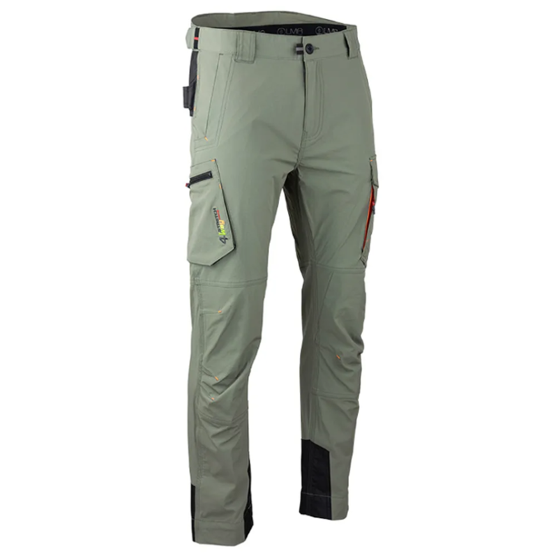Pantalon de travail résistant léger et ULTRA-STRETCH zéro métal - spécial été - SEISME - LMA