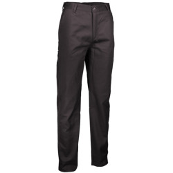 Pantalon de travail 100% COTON gris/noir PARY - SINGER