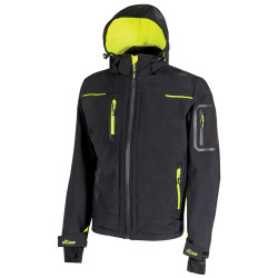 Veste U-TEX SPACE WFU187BC BLACK CARBON U POWER