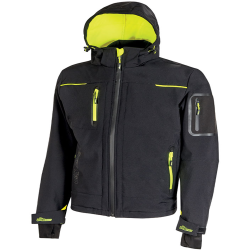 Veste U-TEX SPACE WFU187BC BLACK CARBON U POWER