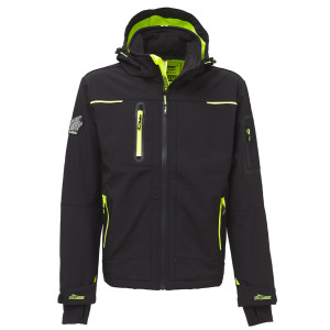 Veste U-TEX SPACE WFU187BC BLACK CARBON U POWER