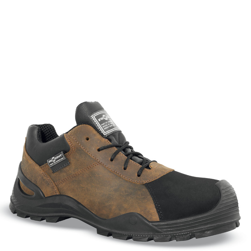 Chaussures de sécurité basses ARTIS S3 CI SRC cuir marron - 007AX70 - AIMONT