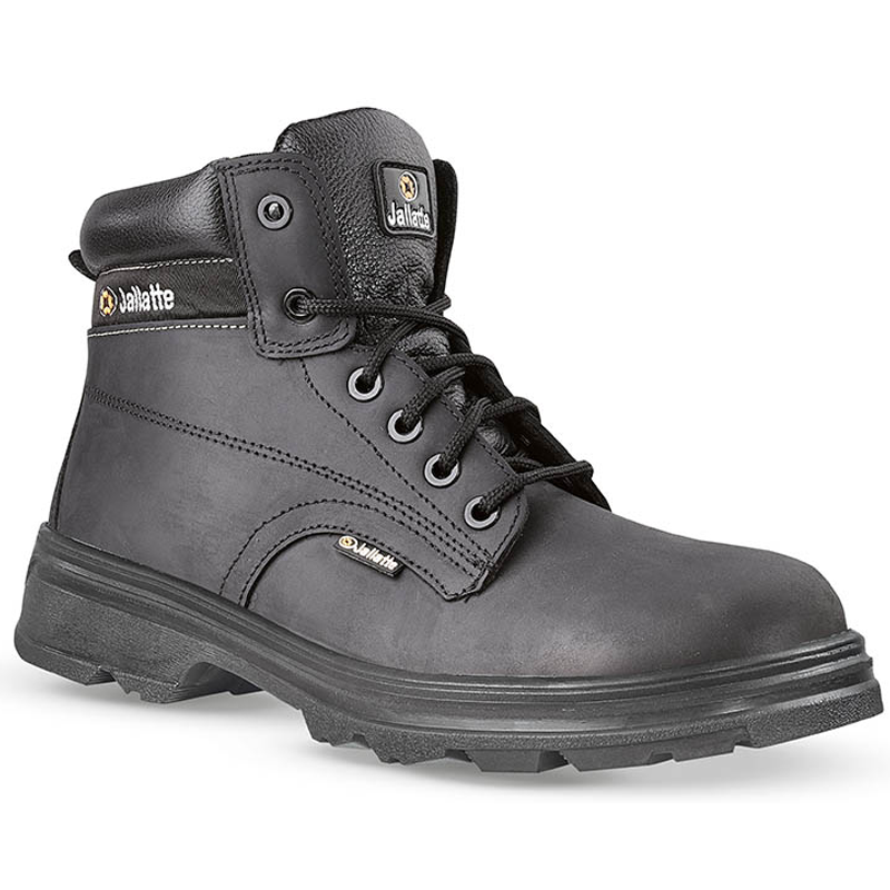 Chaussures de sécurité montantes JALEREC S3S FO SR cuir noir - 00JMJ07 - JALLATTE