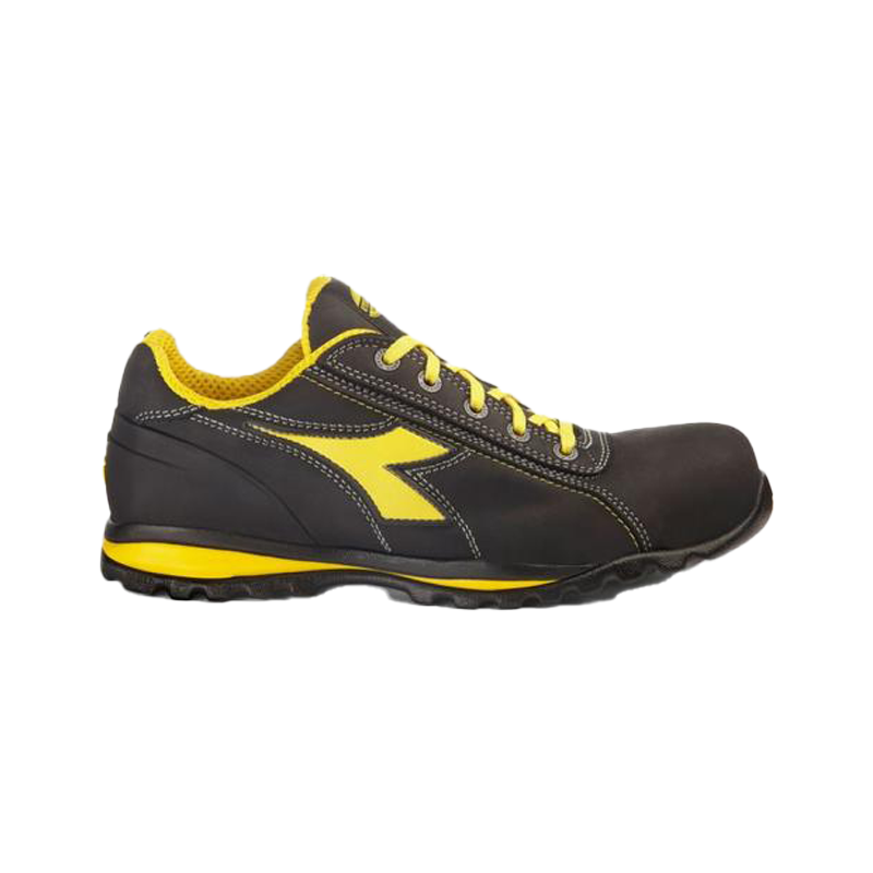Chaussures de sécurité basses GLOVE LOW S3S FO HRO noire/jaune 701.181141_80013 - DIADORA