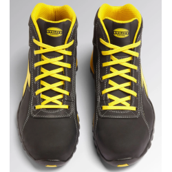 Chaussures de sécurité montantes GLOVE MID S3S FO HRO noire/jaune - 701.181140_80013 - DIADORA