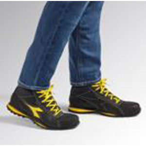 Chaussures de sécurité montantes GLOVE MID S3S FO HRO noire/jaune - 701.181140_80013 - DIADORA