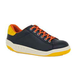 Chaussures de sécurité ROMA cuir noir - 8826