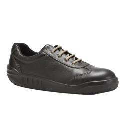 Chaussures de sécurité basses JOSIA S3 SRC cuir noir 6804 - PARADE
